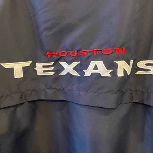 NFL Texans Windbreaker Jacket Size L - Picture 4 of 14